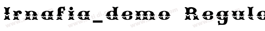 Irnafia_demo Regular字体转换